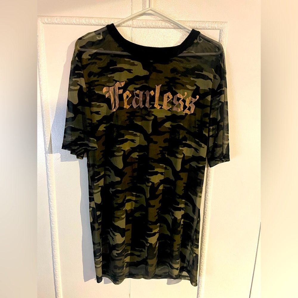 Fearless army shirt